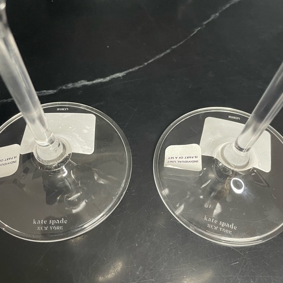 KATE SPADE NEW YORK  Lenox Darling Point Collection 2-Pc. Wine Glasses Set - Picture 6 of 9